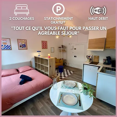 Apartment Pop Pour 2 Pers Stationnement Gratuit Arras