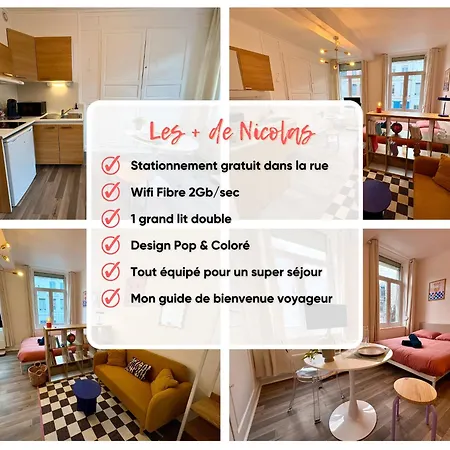 Pop Pour 2 Pers Stationnement Gratuit Appartement *