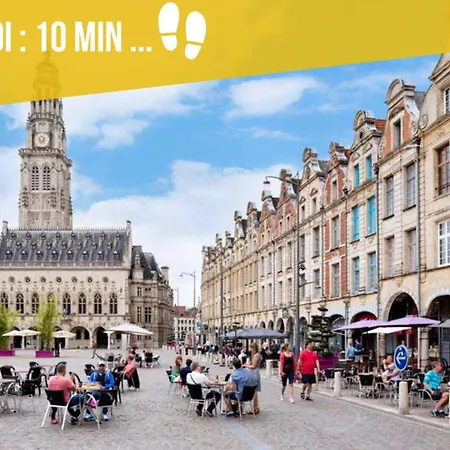 Apartment Pop Pour 2 Pers Stationnement Gratuit Arras